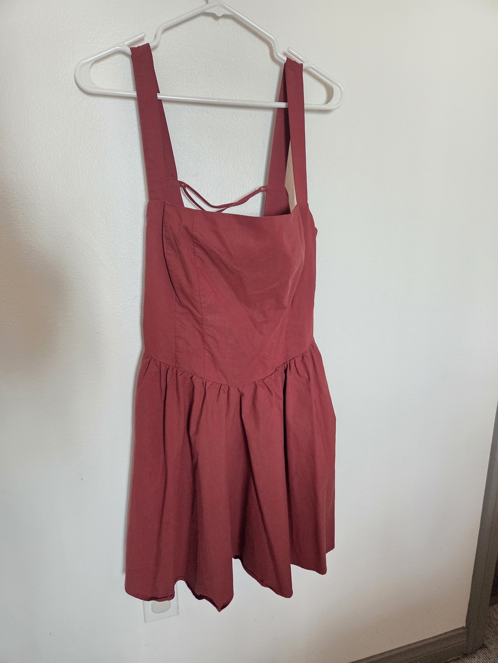 Free People Rust Red Sundress